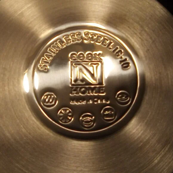 Cook N Home 8pc. Stainless Steel Cookware Pan Set - Picture 2 of 7